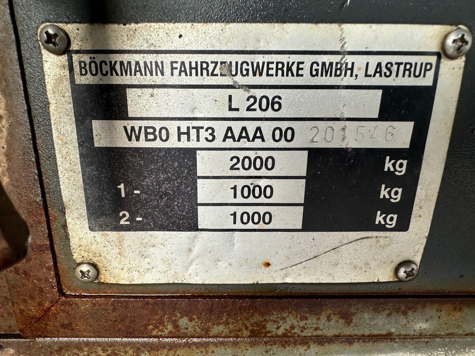 Fahrzeugabbildung Böckmann L 206