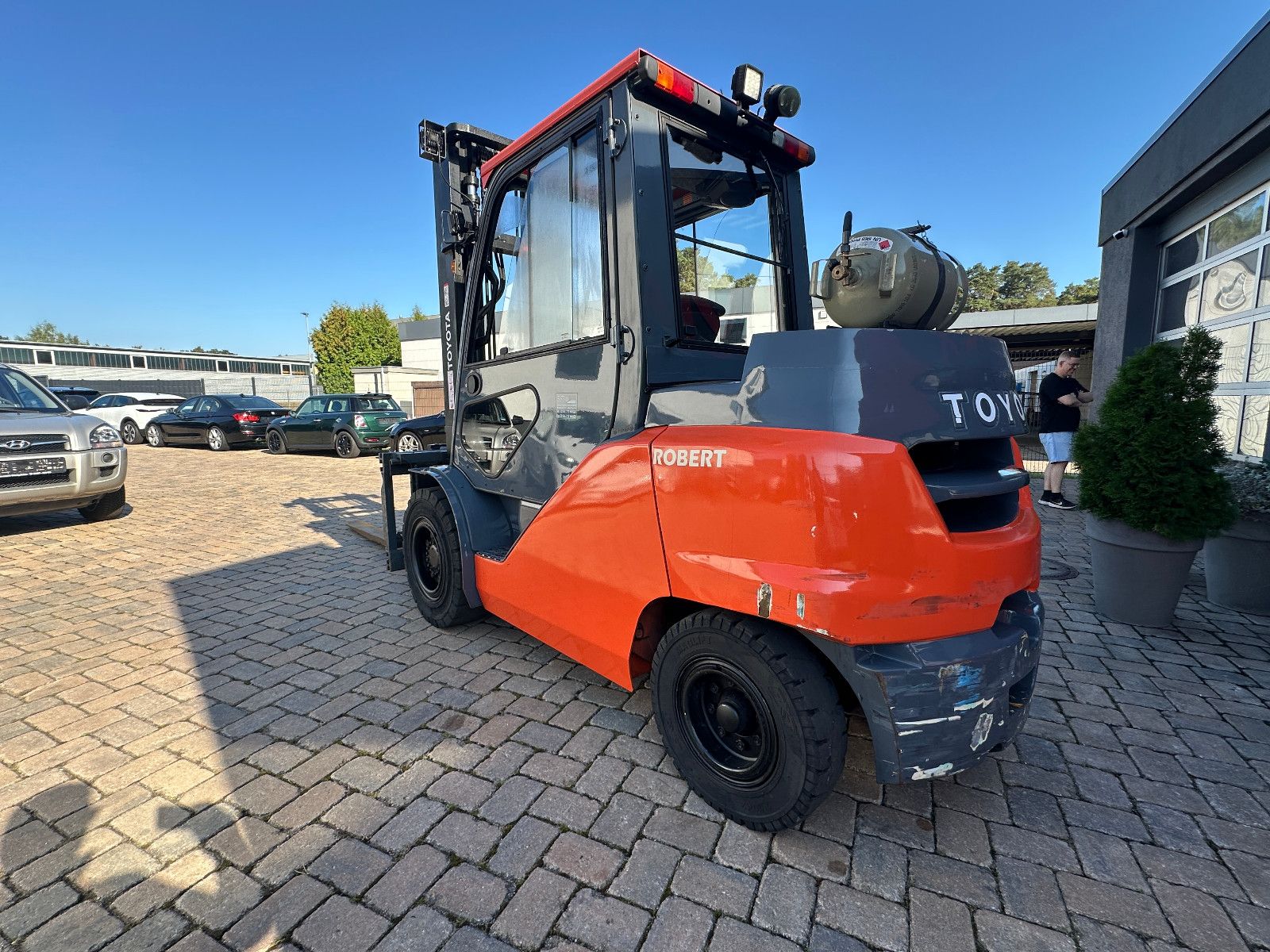Fahrzeugabbildung Toyota Gabelstapler Frontstapler 8RG50N sehr sauber!!!!