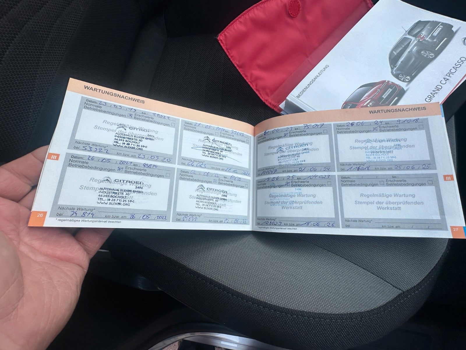 Fahrzeugabbildung Citroën C4 Picasso/Spacetourer 130 PS HU neu Navi SH