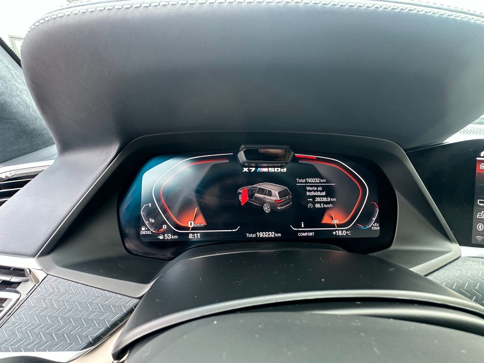 Fahrzeugabbildung BMW X7 M50 d Individual Pano 7 Sitze Laser Bi-Color