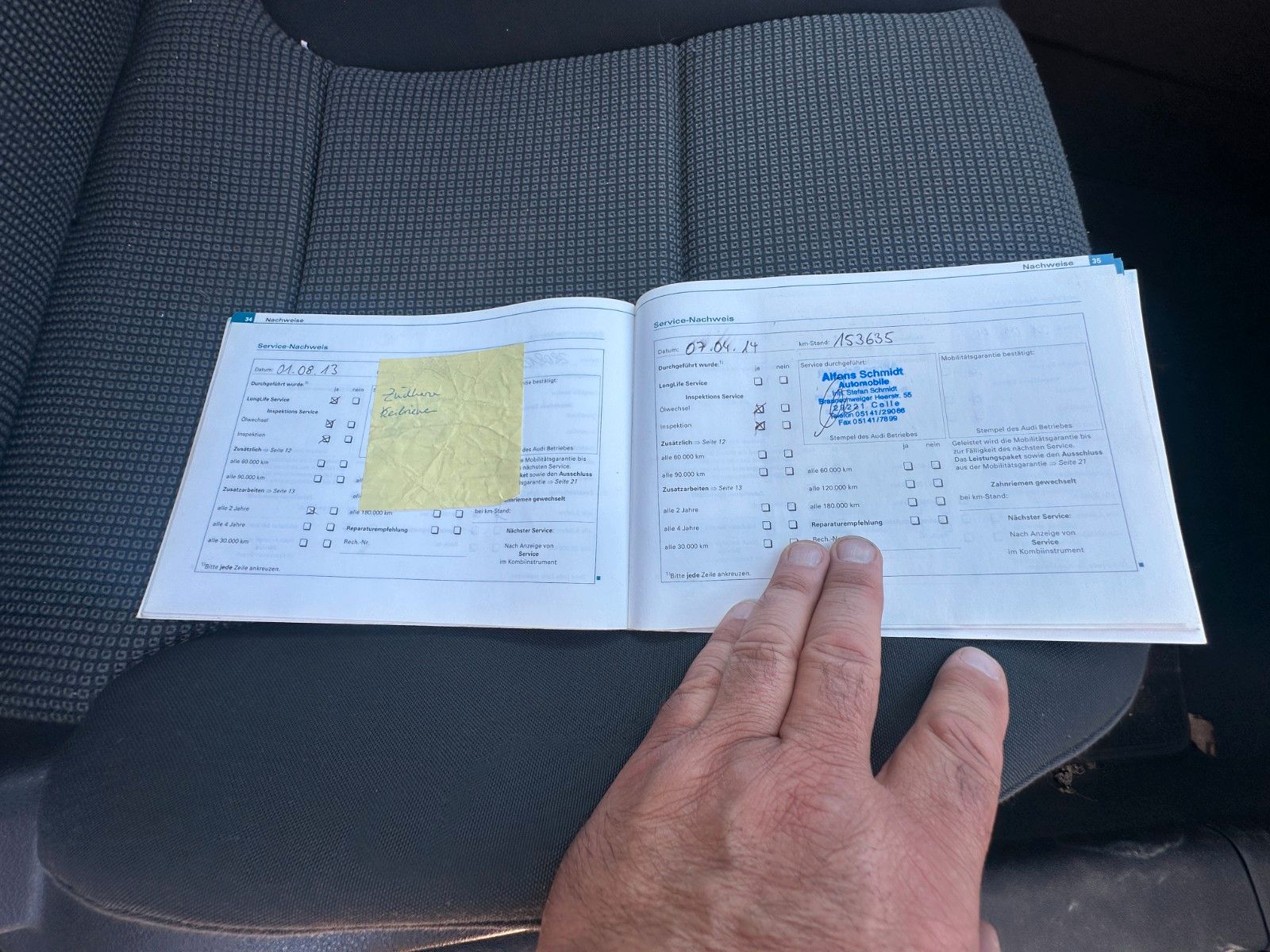 Fahrzeugabbildung Audi A3 1.6 Attraction 101 PS HU neu Klima Alu