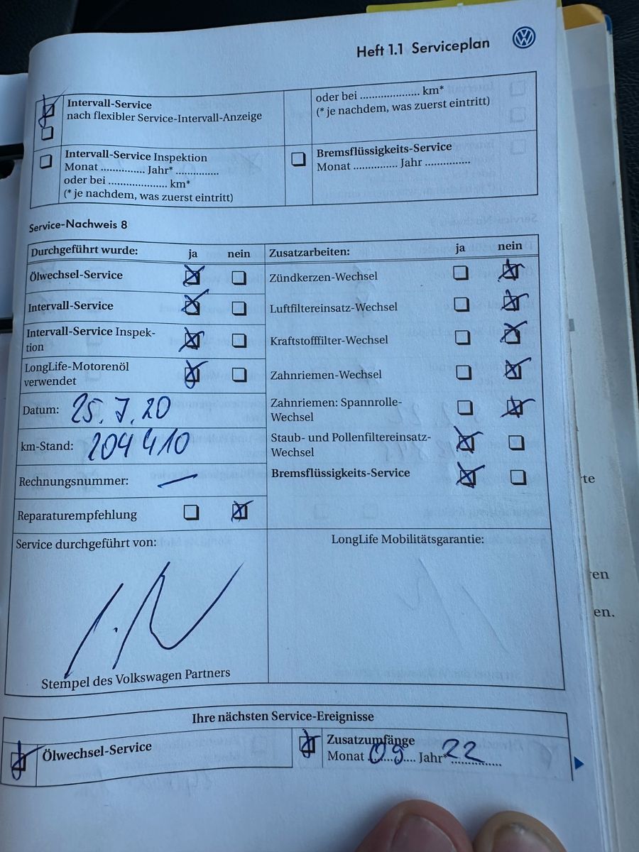 Fahrzeugabbildung Volkswagen Golf V Comfortline 2.0 150 PS Tüv neu Leder 6 G